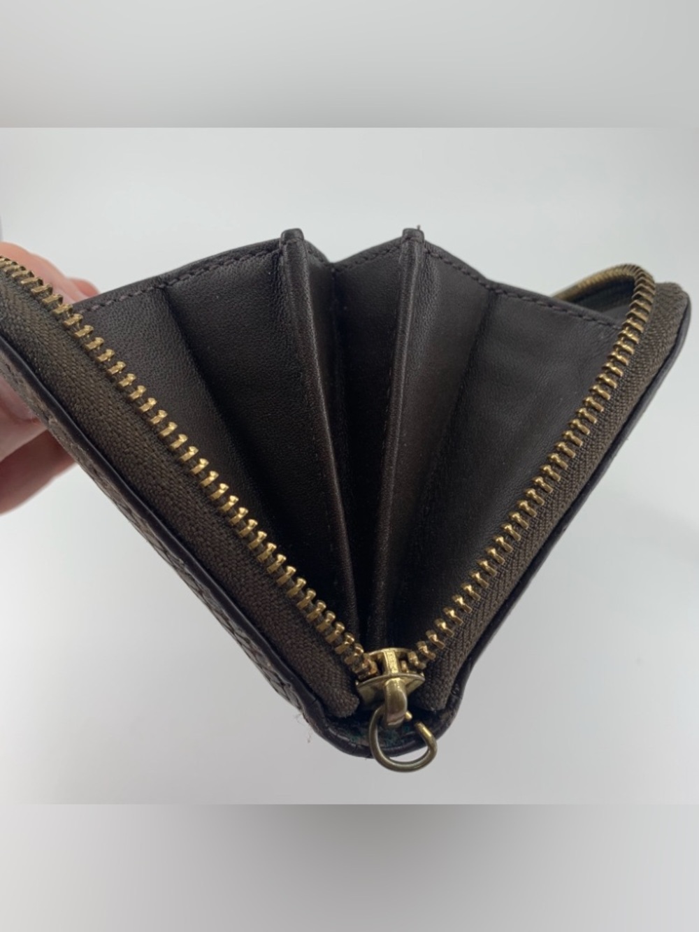 Coach Embossed Python/Snakeskin Leather Wallet - Picture 12 of 12